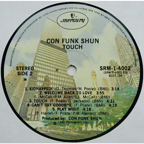 Con Funk Shun - Touch