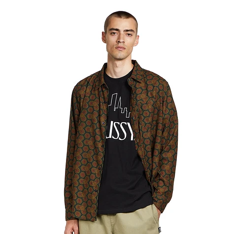 Stüssy - Circle Paisley Pattern Shirt