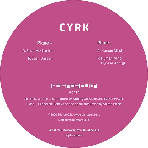 CYRK - 656.281 Magenta / Clear Vinyl Edition