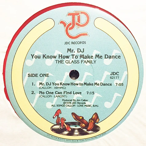 The Glass Family - Mr DJ • You Know How To Make Me Dance