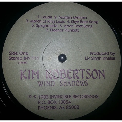 Kim Robertson - Wind Shadows