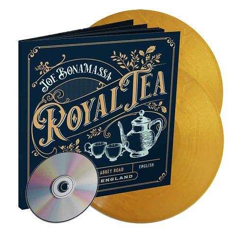 Joe Bonamassa - Royal Tea Artbook Shiny Gold Vinyl Edition