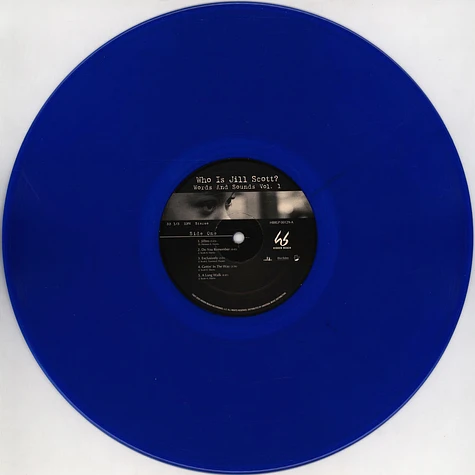 Jill Scott - Who Is Jill Scott: Words And Sounds Volume 1 Blue Vinyl Edition