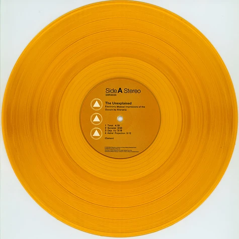 Ataraxia (Mort Garson) - The Unexplained Orange Vinyl Edition