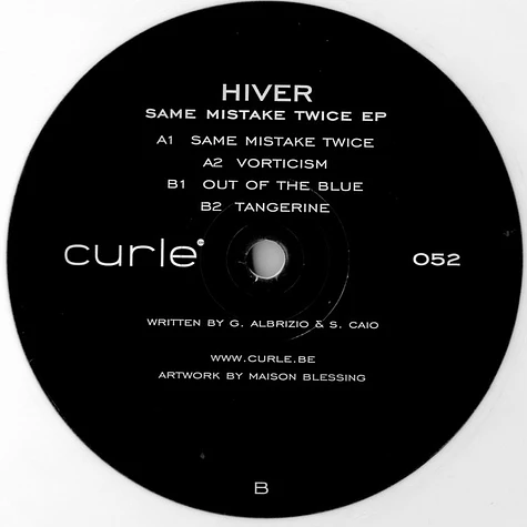 Hiver - Same Mistake Twice EP