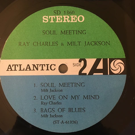 Ray Charles & Milt Jackson - Soul Meeting