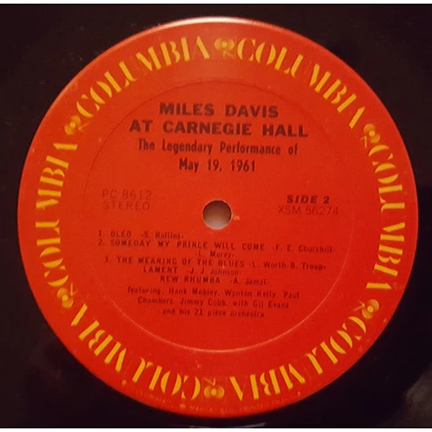 Miles Davis - Miles Davis At Carnegie Hall