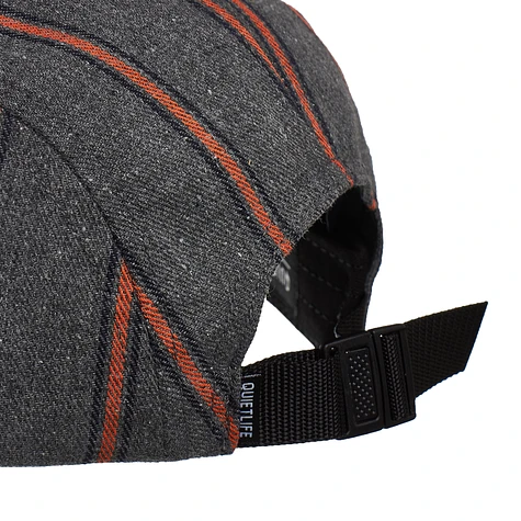 The Quiet Life - Striped Flannel 5 Panel Camper Hat