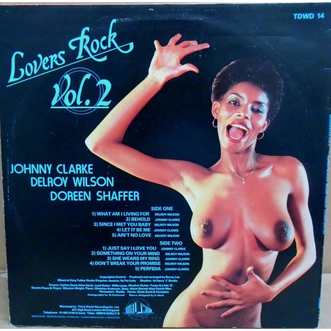 Johnny Clarke, Delroy Wilson, Doreen Shaffer - Lovers Rock Vol. 2