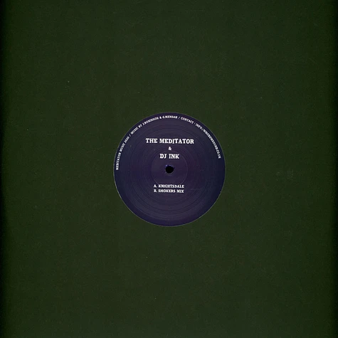 The Meditator & DJ Ink - Knightsdale Blue Vinyl Edition