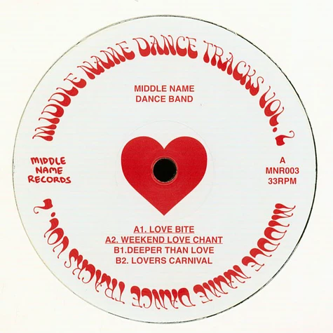 Middle Name Dance Band - Middle Name Dance Tracks Volume 2