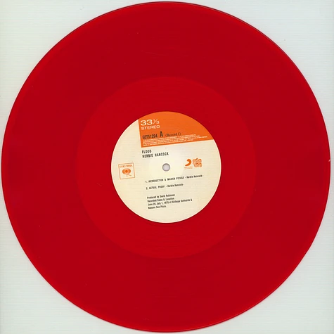 Herbie Hancock - Flood Red Vinyl Edition