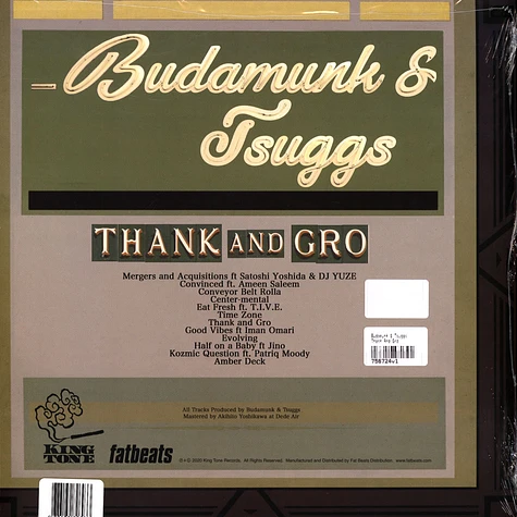 Budamunk & Tsuggs - Thank And Gro