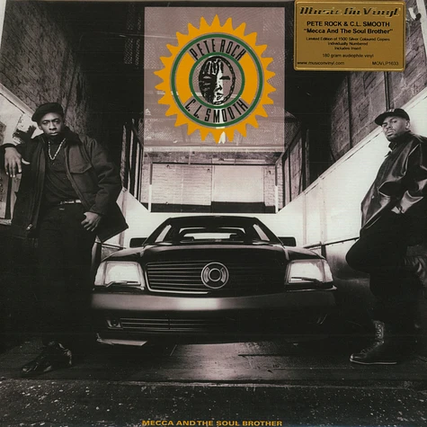 Pete Rock & C.L.Smooth - Mecca & The Soul Brother Limited Numbered Silver Vinyl Edition