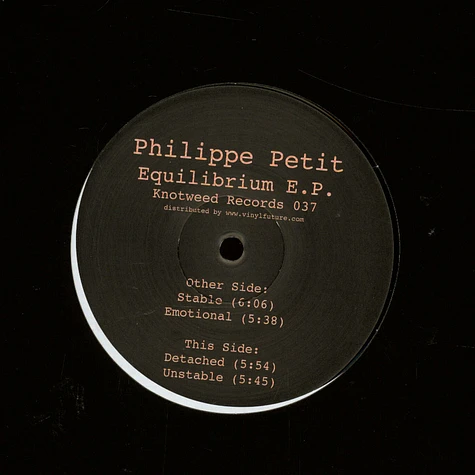Philippe Petit - Equilibrium EP