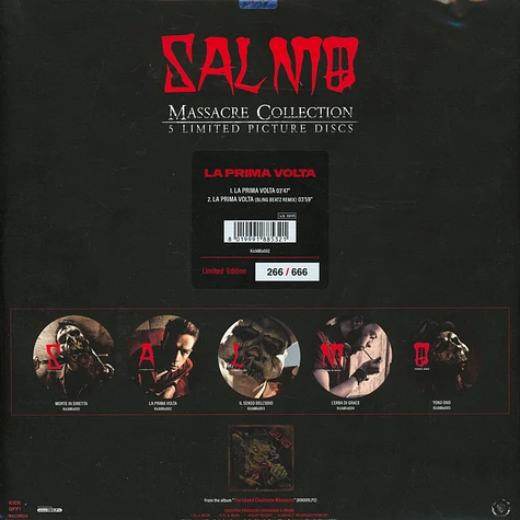 Salmo - La Prima Volta Picture Disc Edition