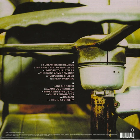 Dashboard Confessional - The Swiss Army Romance Black Vinyl Edition
