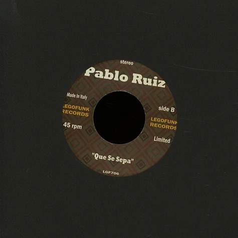 The Rebel / Pablo Ruiz - El Ray Del Boogaloo / Que Se Sepa Legofunk Edits