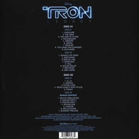 Daft Punk - OST Tron: Legacy Translucent Blue Record Store Day 2020 Edition