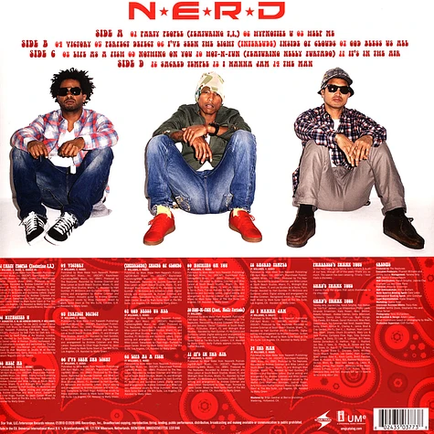 N.E.R.D. - Nothing Black Vinyl Edition
