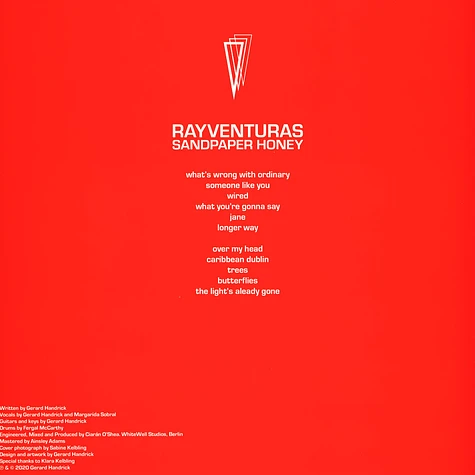 Rayventuras - Sandpaper Honey Black Vinyl Edition
