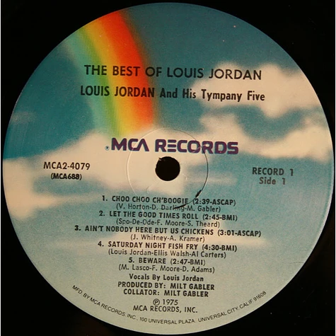 Louis Jordan And His Tympany Five - The Best Of Louis Jordan