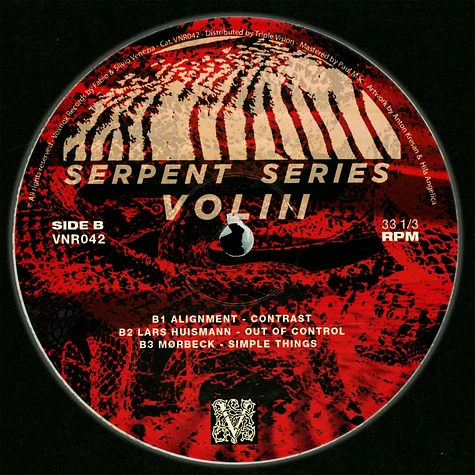 V.A. - Serpent Series Volume 3 Grey Marbled Vinyl Edition