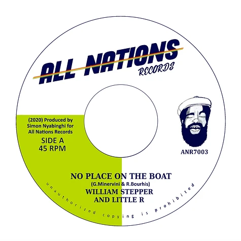 William Stepper & Little R / Simon Nyabinghi - No Place On The Boat / Some Place On The Dub