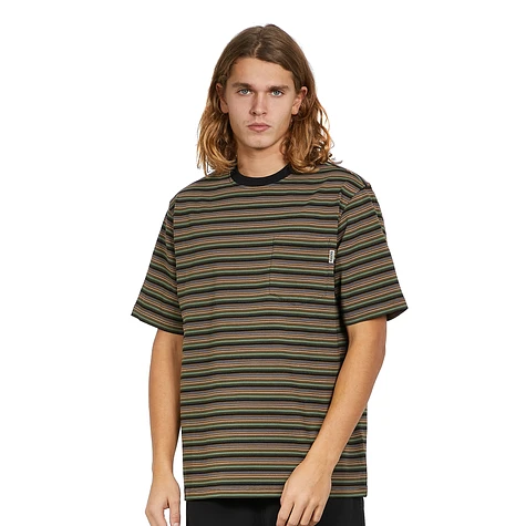 Stüssy - Mini Stripe Crew Neck Tee