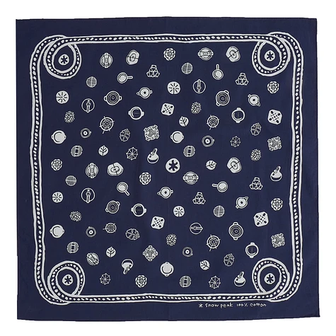 Snow Peak - Organic Cotton SP Dot Bandana