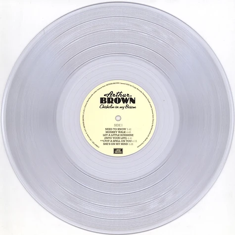 Arthur Brown - Chisholm In My Bosom Crystal Clear Vinyl Edition