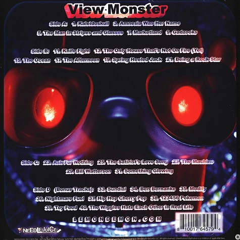 Lemon Demon - View-Monster Disconnect Vinyl Edition