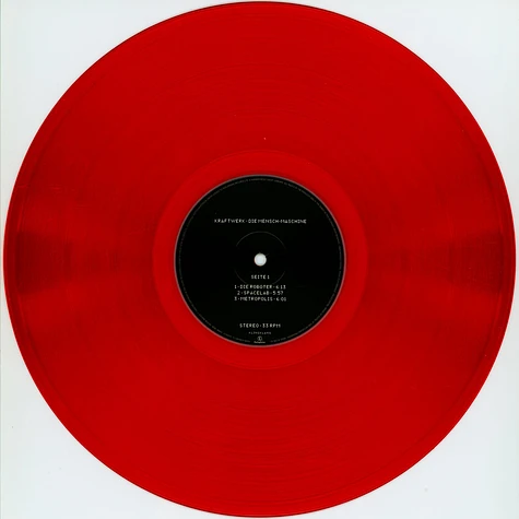 Kraftwerk - Die Mensch-Maschine German Version Translucent Red Vinyl Edition