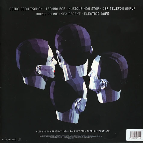 Kraftwerk - Techno Pop German Version Clear Vinyl Edition