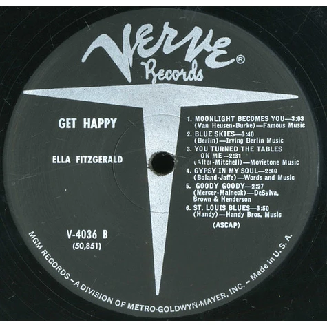 Ella Fitzgerald - Get Happy!