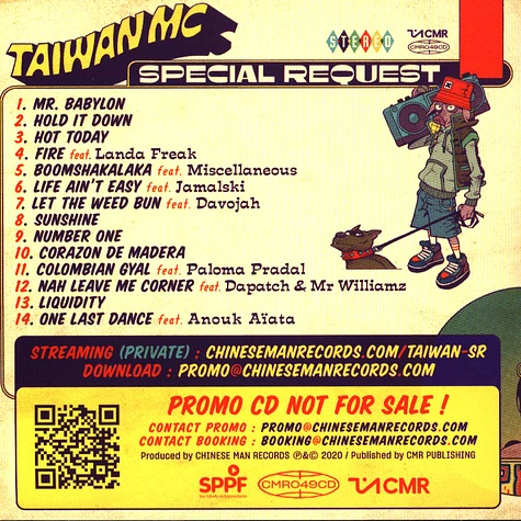 Taiwan MC - Special Request
