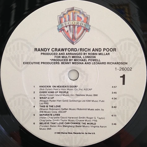 Randy Crawford - Rich And Poor