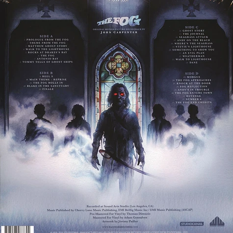 John Carpenter - OST The Fog Score 40th Anniversary Edition