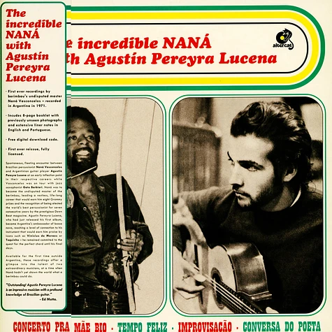 Naná Vasconcelos With Agustín Pereyra Lucena - The Incredible Nana