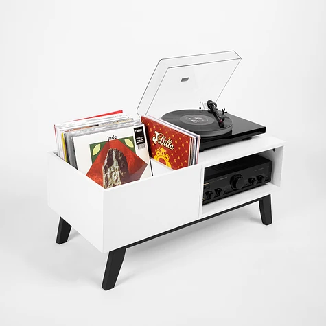 Record Box - Vinyl Record Storage - Record Player Lowboard