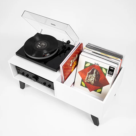 Record Box - Vinyl Record Storage - Record Player Lowboard