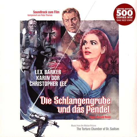 Peter Thomas - OST Die Schlangengrube Und Das Pendel Red Vinyl Edition