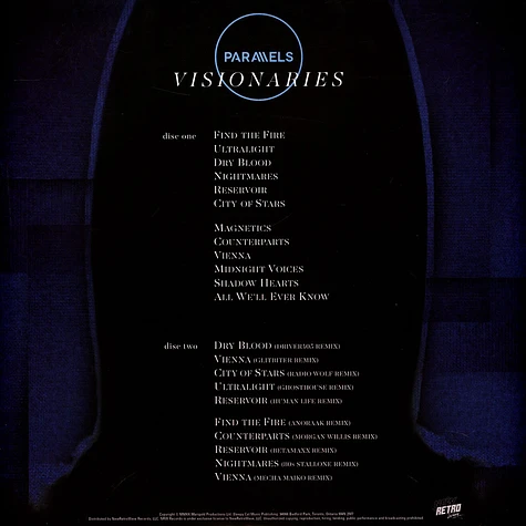 Parallels - Visionaries (10th Anniversary Edition)