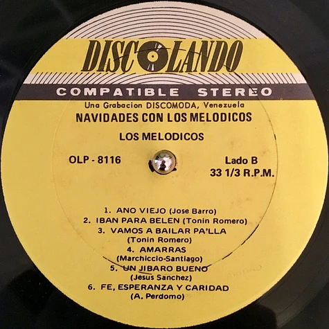 Los Melódicos - Navidades Con Los Melodicos