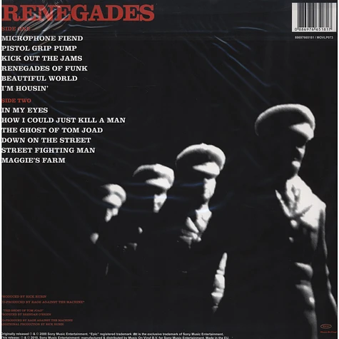 Rage Against The Machine - Renegades