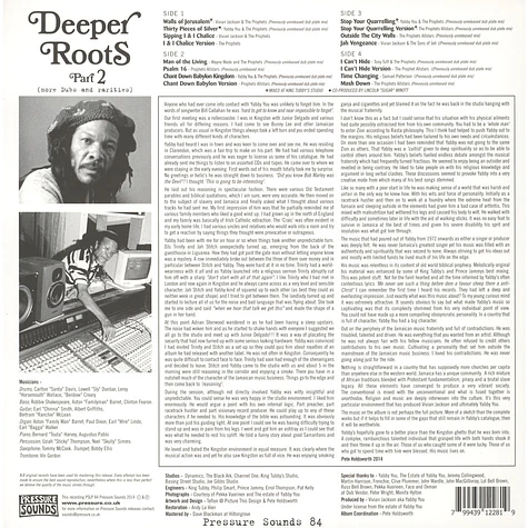 Yabby You & The Prophets - Deeper Roots Part 2