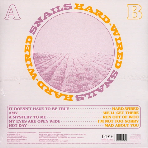 Snails - Hard-Wired Tangerine Vinyl Edition