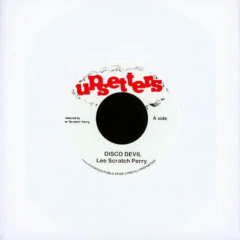 Lee Scratch Perry / Prince Jazzbo - Disco Devil / Croaking