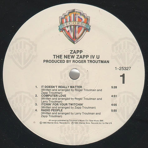 Zapp - The New Zapp IV U