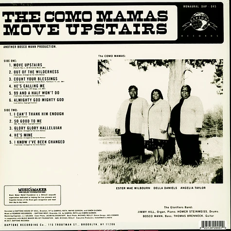 The Como Mamas - Move Upstairs Colored Vinyl Edition